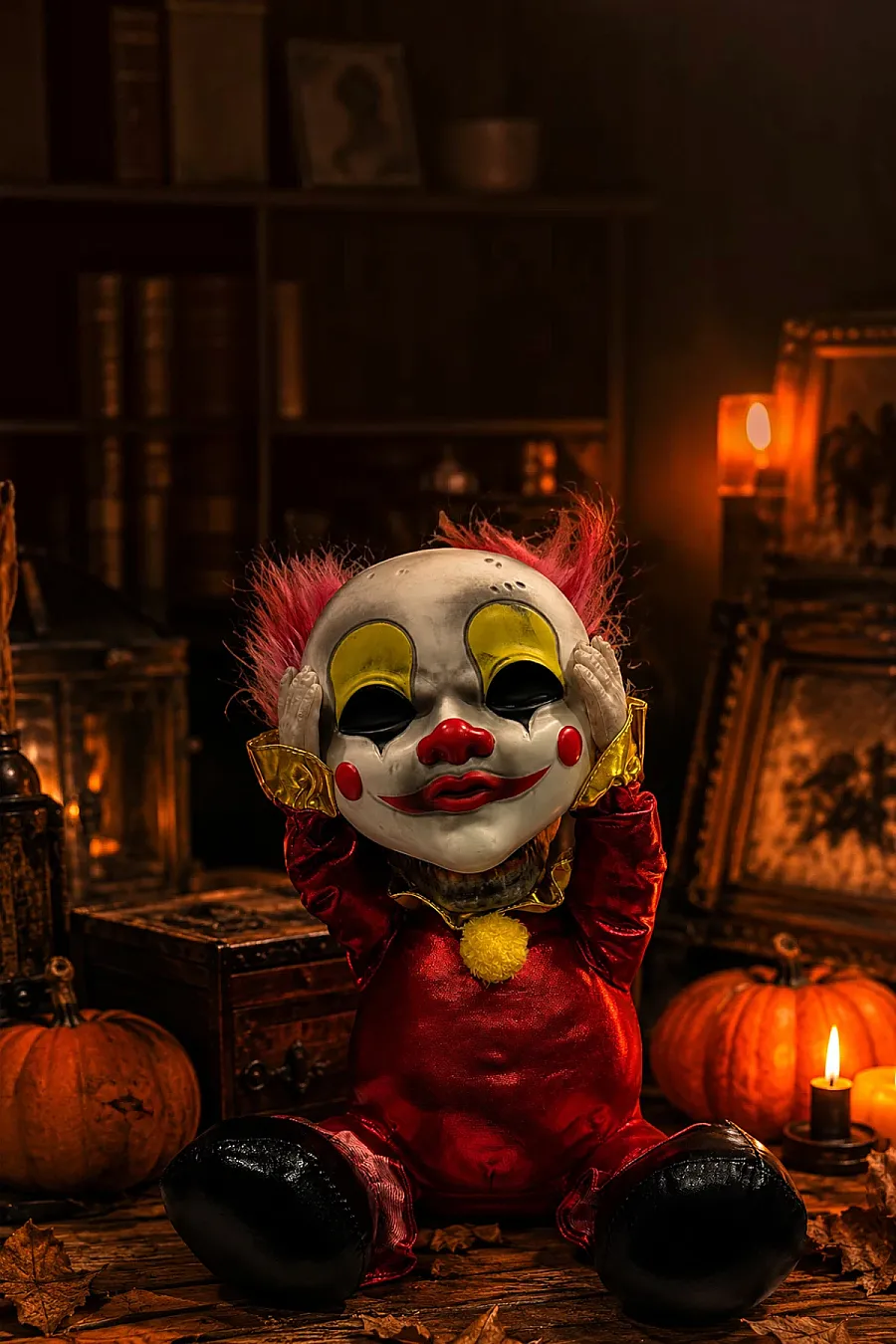 Cadılar Bayramı Hareketli Maskeli Zombi - 4