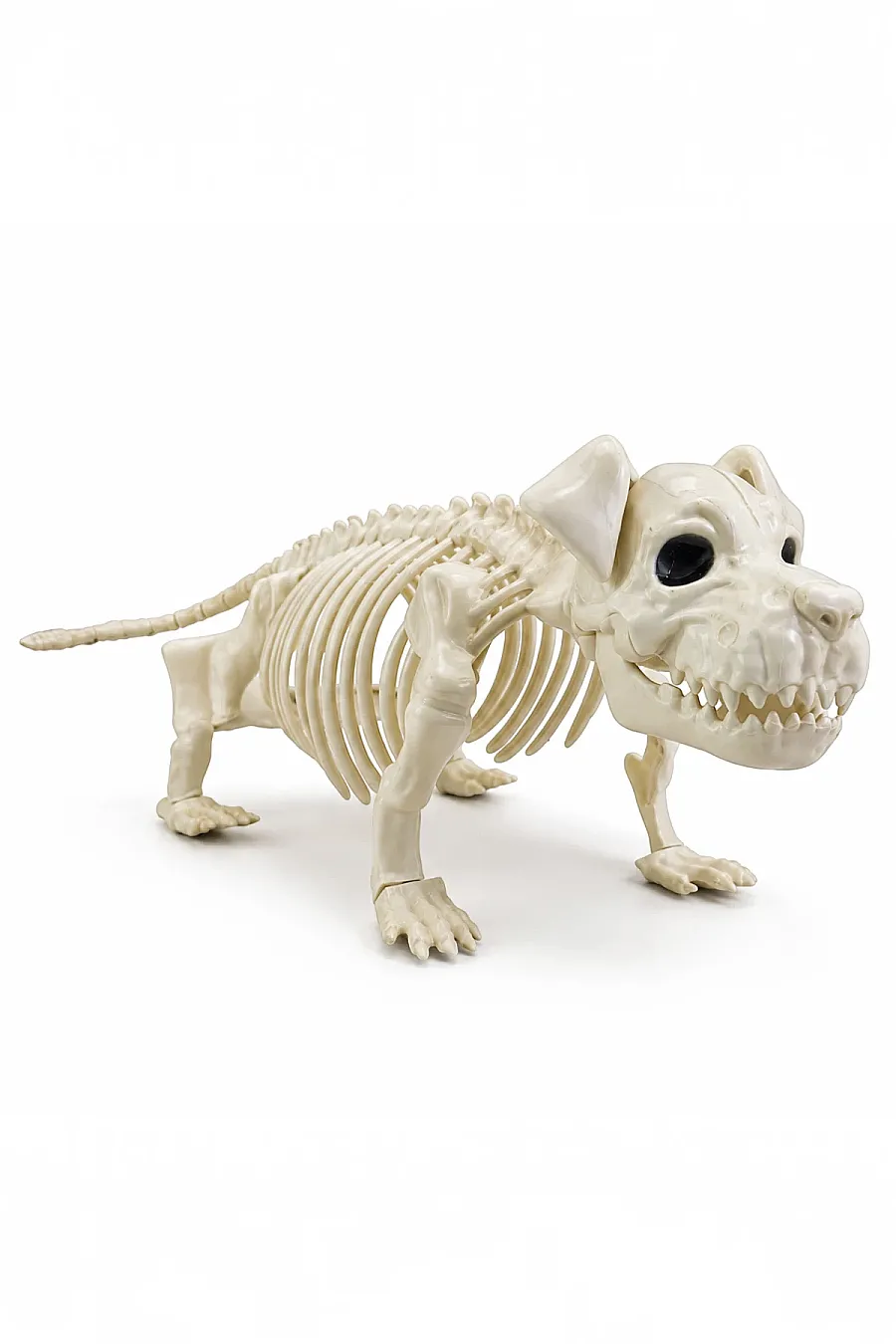Cadılar Bayramı Korku Temalı İskelet Köpek Figürü 44cm - 1