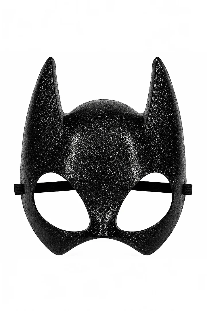 Cadılar Bayramı Siyah Kedi Maske - 2