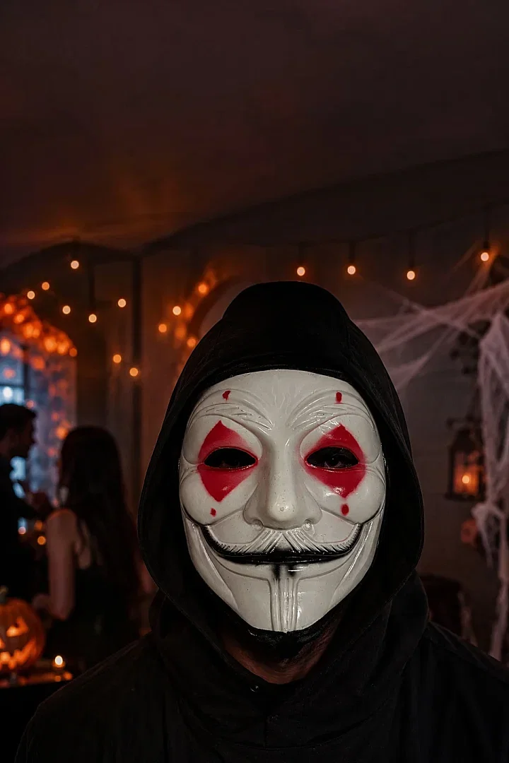 Cadılar Bayramı Vandetta Maske - Beysüs