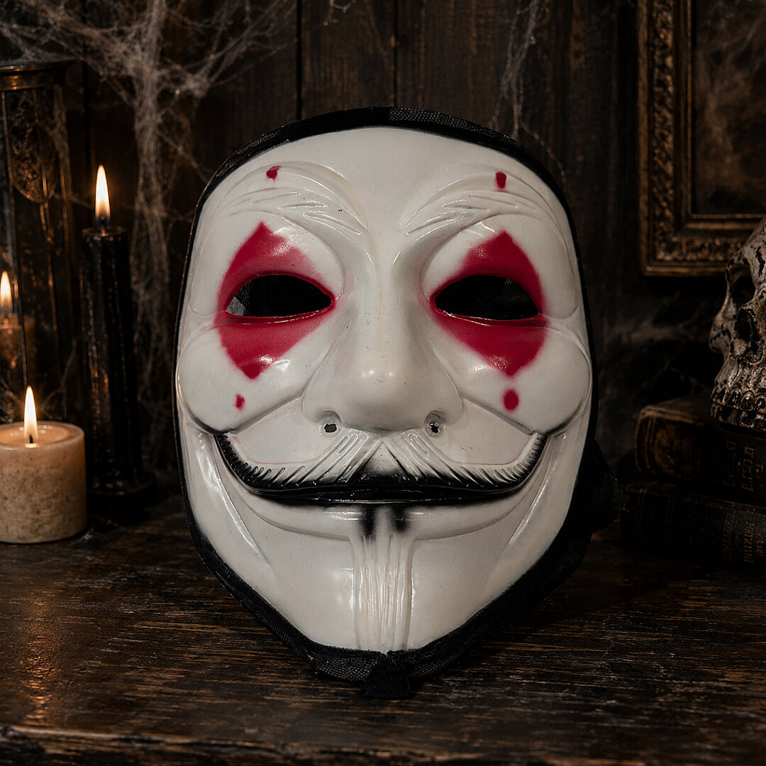 Cadılar Bayramı Vandetta Maske - 4