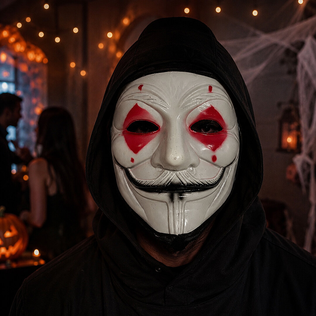 Cadılar Bayramı Vandetta Maske - 1