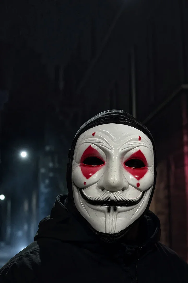 Cadılar Bayramı Vandetta Maske - 3