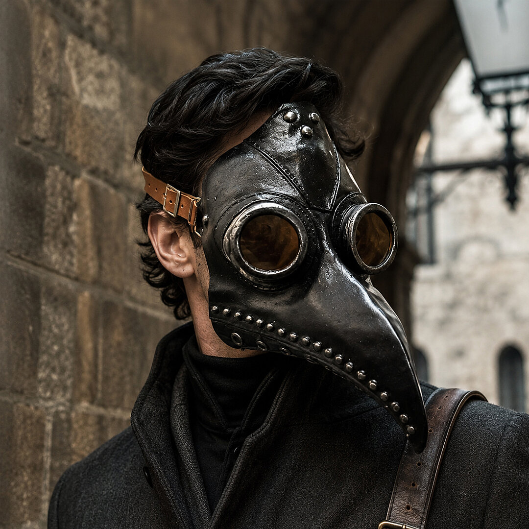 Cadılar Bayramı Veba Maske - Beysüs