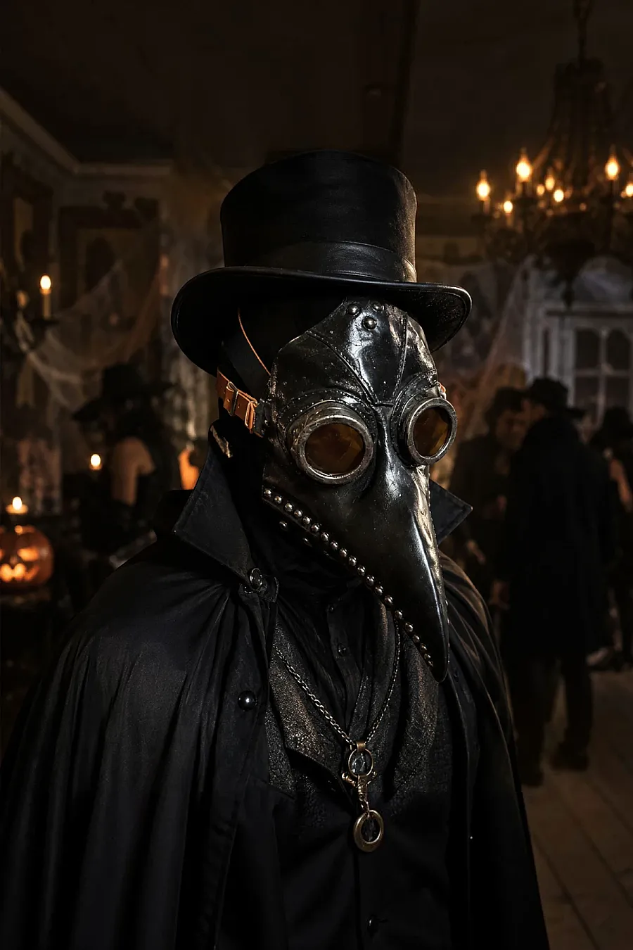 Cadılar Bayramı Veba Maske - 3