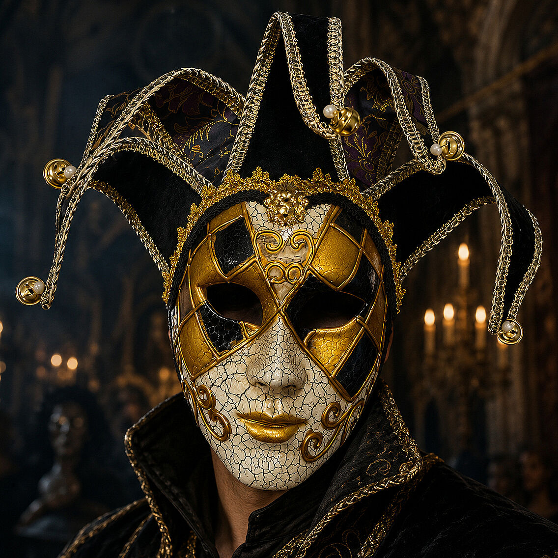 Cadılar Bayramı Venedik Maske - 3