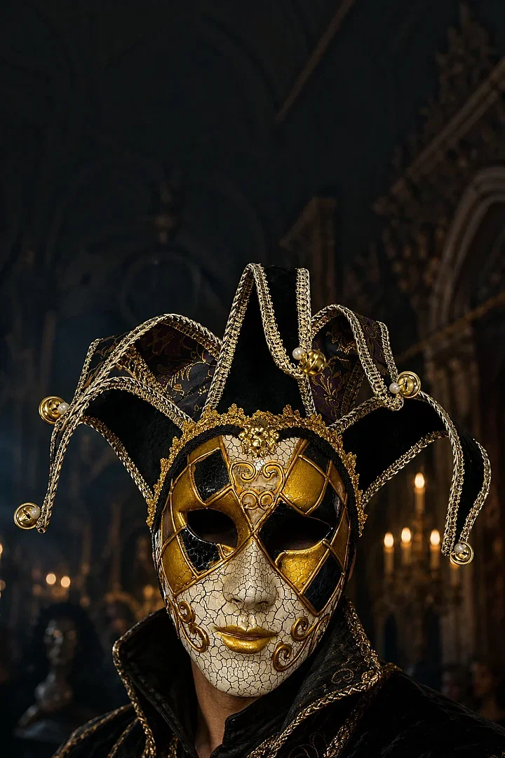 Cadılar Bayramı Venedik Maske - 4