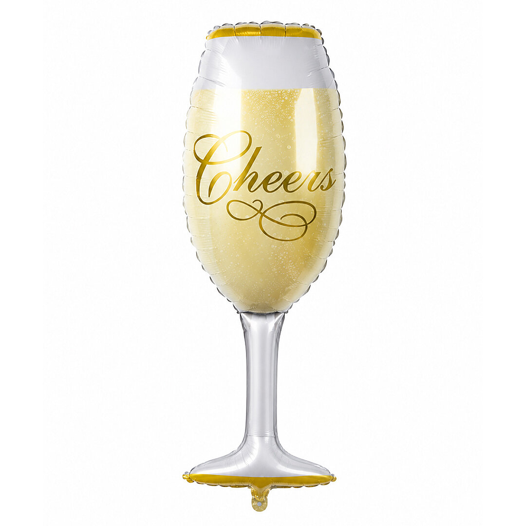 Cheers Şampanya Kadeh Folyo Balon - 1