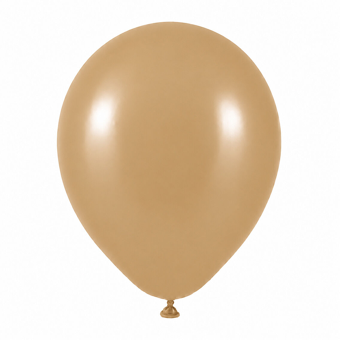 Çöl Kumu Renk Lateks Retro Balon (13 cm) - 10 Adet - 2