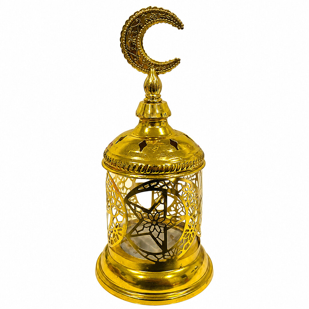 Dekoratif Ramazan Ayı Işıklı Kandil 24cm - 2