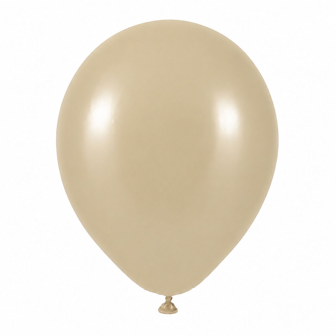 Deniz Kumu Renk Lateks Retro Balon (50 cm) - 2 Adet - 2