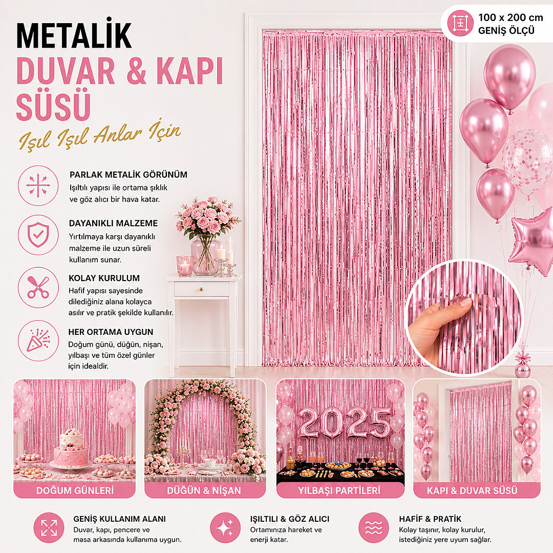 Duvar Püskülü Pembe - 3
