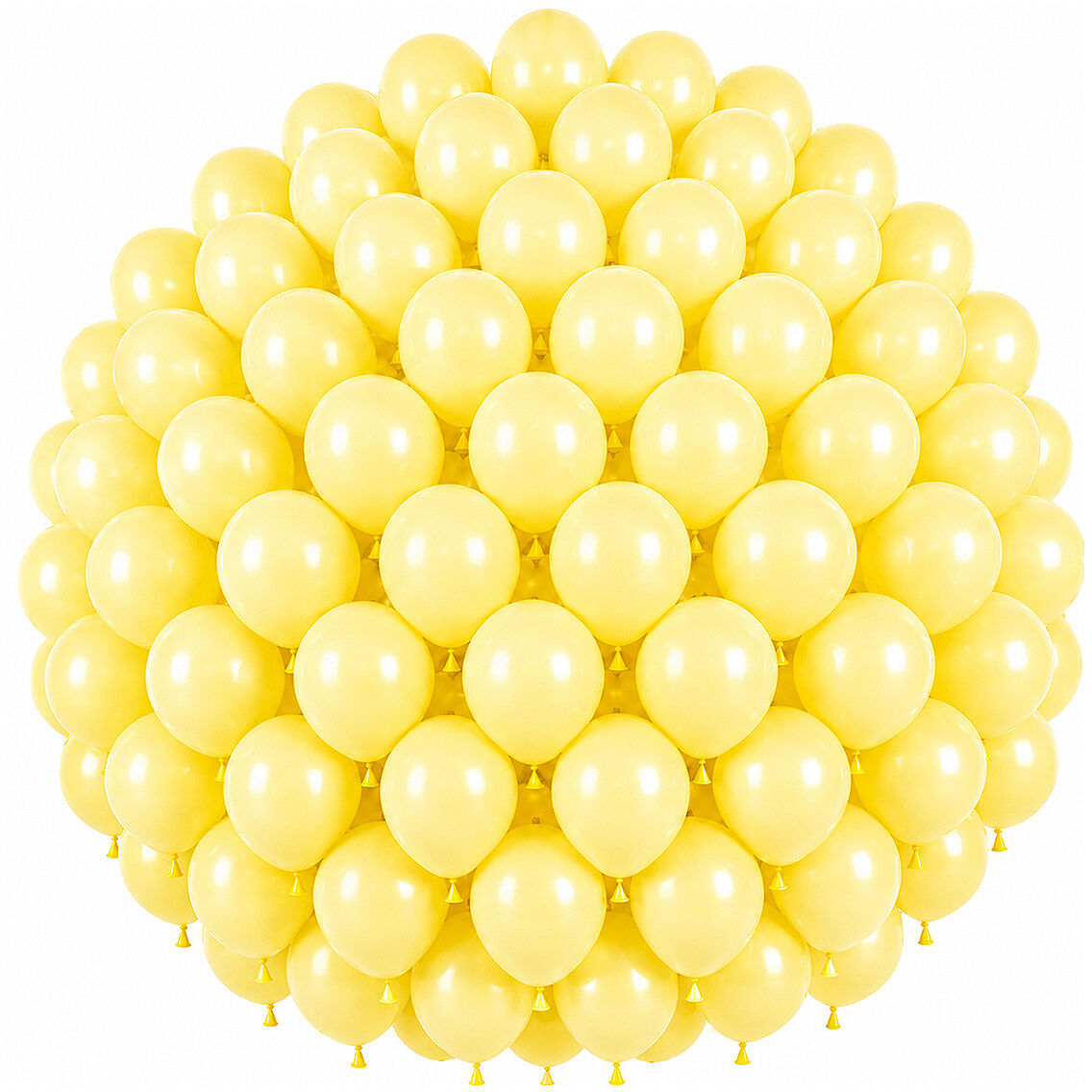 Fil Dişi Renk Lateks Pastel Balon (30 cm) - 100 Adet - 1