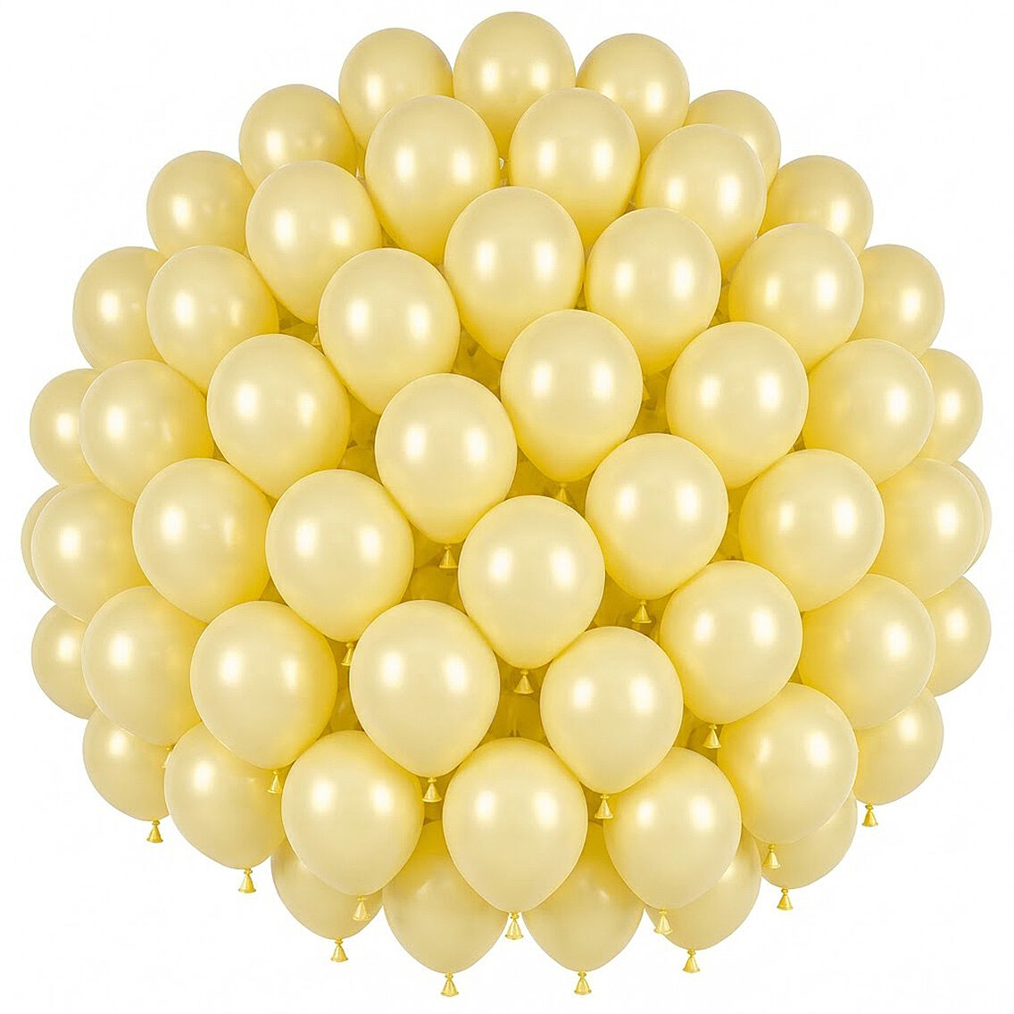 Fil Dişi Renk Lateks Pastel Balon (30 cm) - 50 Adet - 1