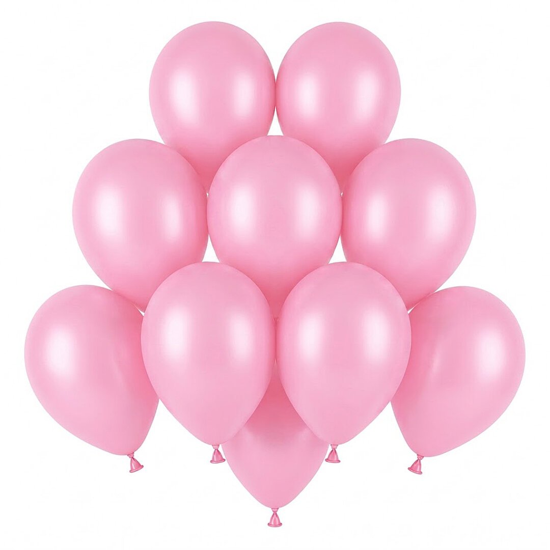 Gül Kurusu Renk Lateks Pastel Balon (13 cm) - 10 Adet - Beysüs
