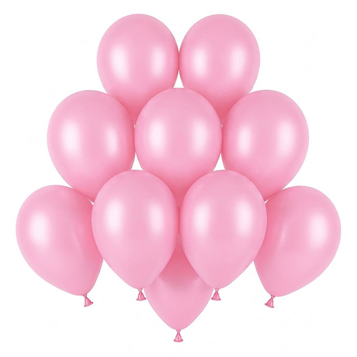 Gül Kurusu Renk Lateks Pastel Balon (13 cm) - 10 Adet - 1