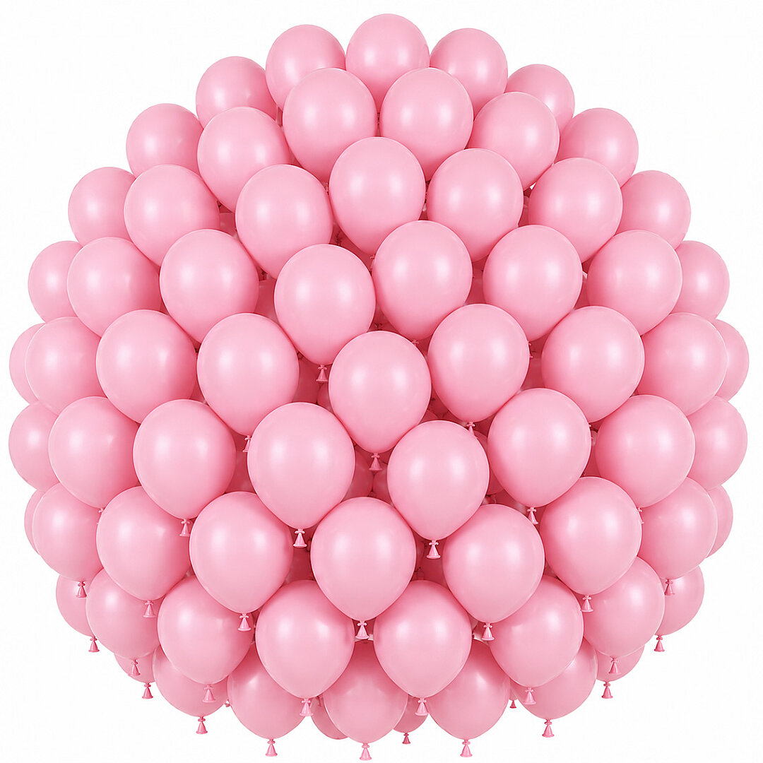Gül Kurusu Renk Lateks Pastel Balon (30 cm) - 100 Adet - Beysüs