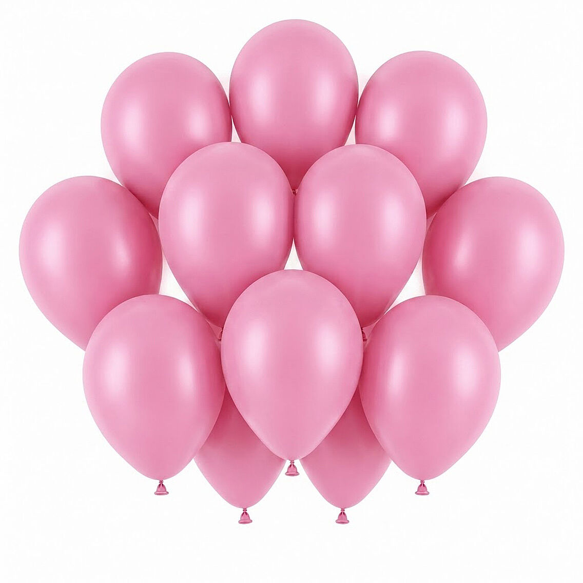 Gül Kurusu Renk Lateks Pastel Balon (30 cm) - 12 Adet - 1
