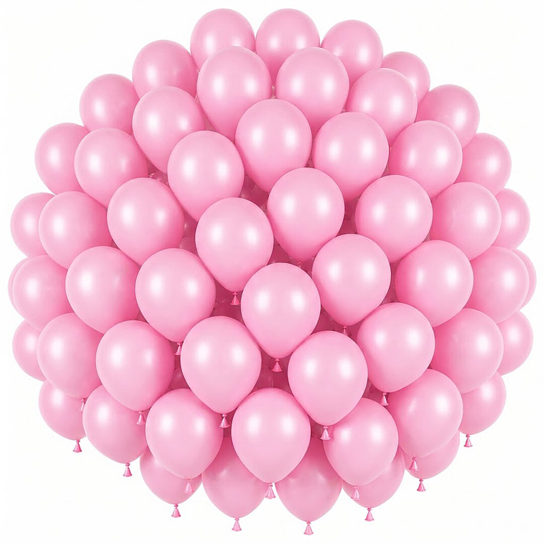 Gül Kurusu Renk Lateks Pastel Balon (30 cm) - 50 Adet - Beysüs