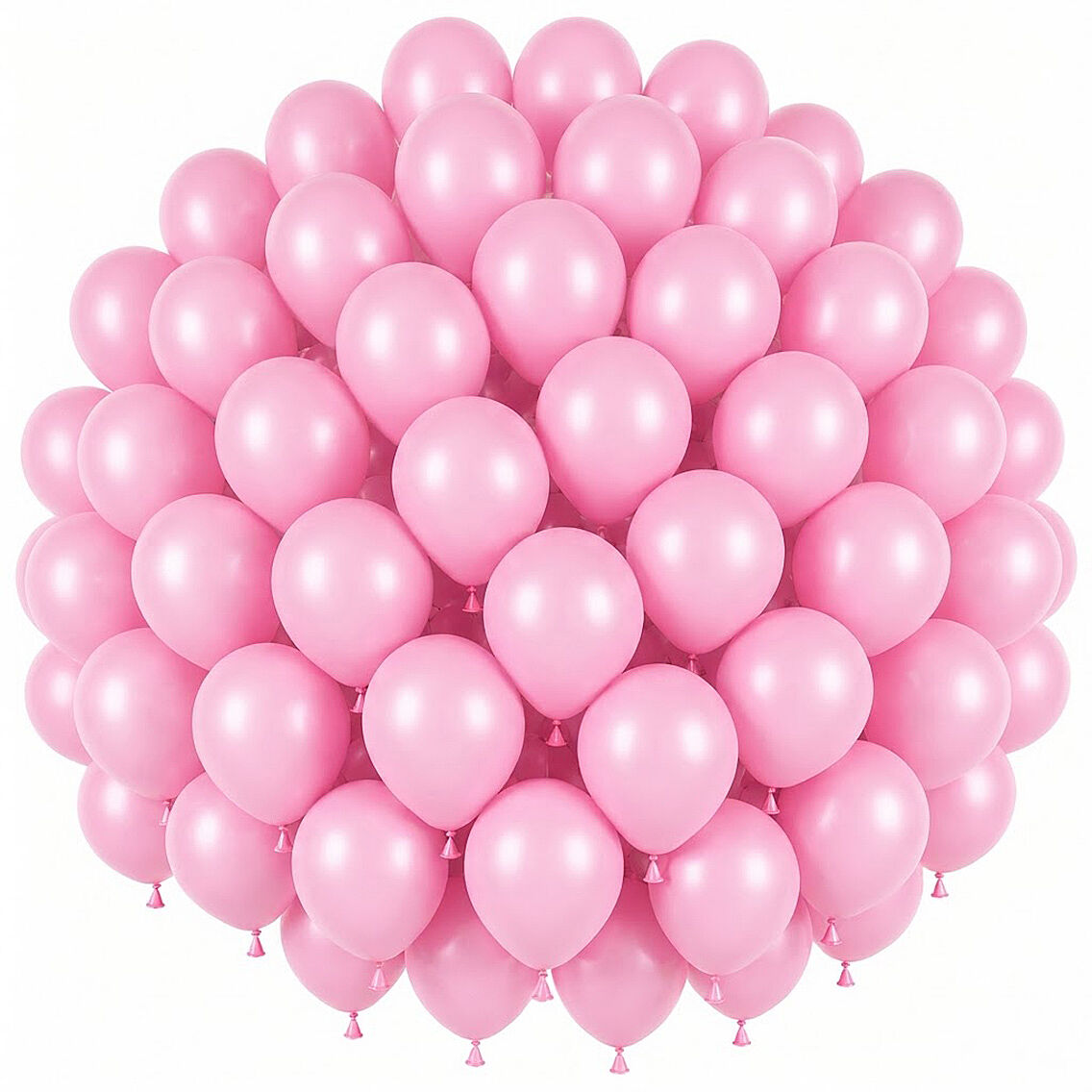 Gül Kurusu Renk Lateks Pastel Balon (30 cm) - 50 Adet - 1