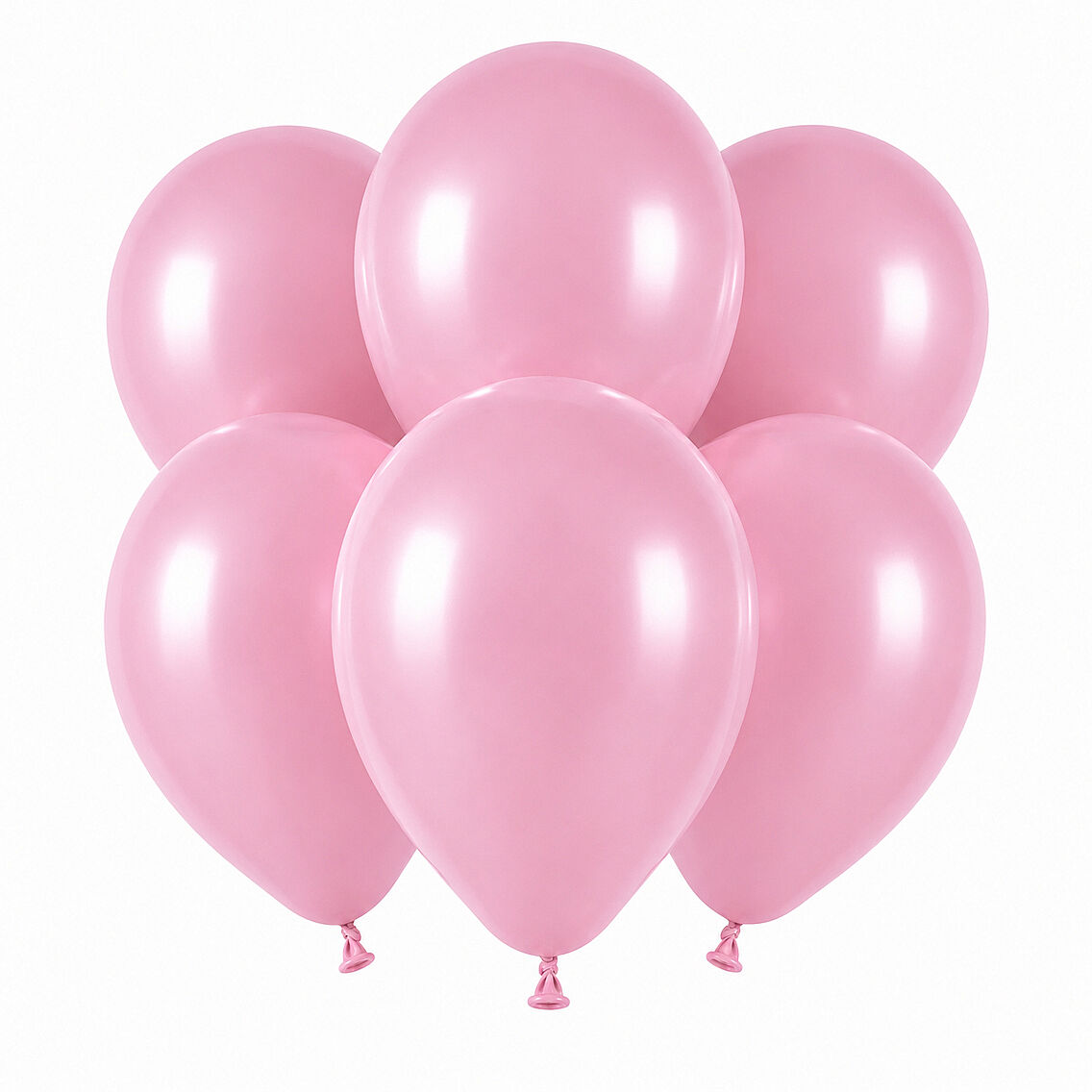 Gül Kurusu Renk Lateks Pastel Balon (30 cm) - 6 Adet - 1