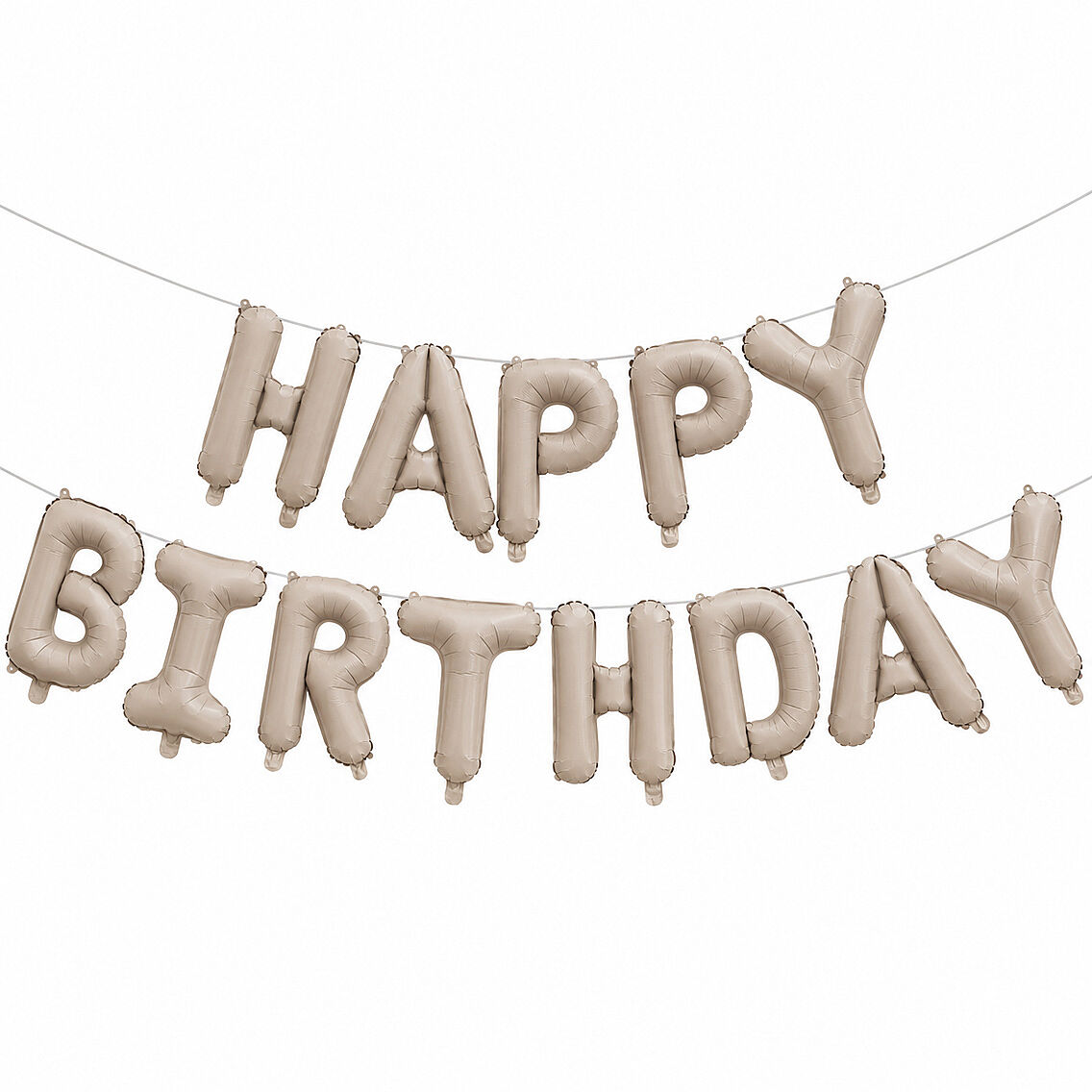 Happy Birthday Folyo Banner Pudra - 3