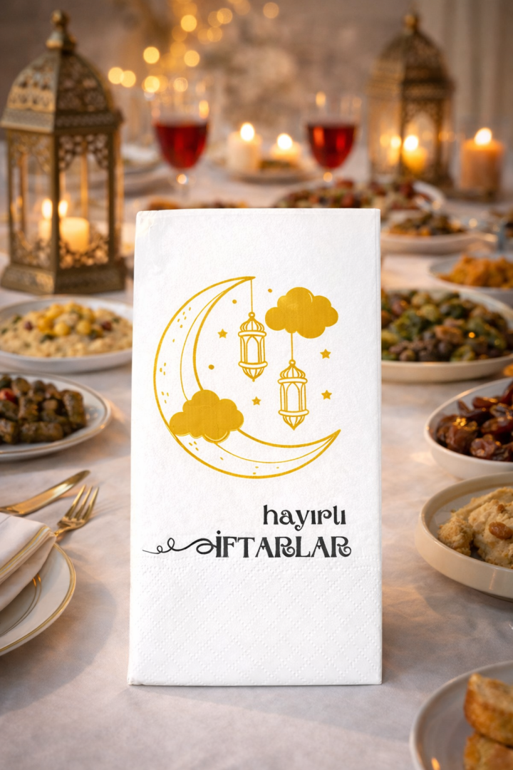 Hayırlı İftarlar 25'li Peçete - 2