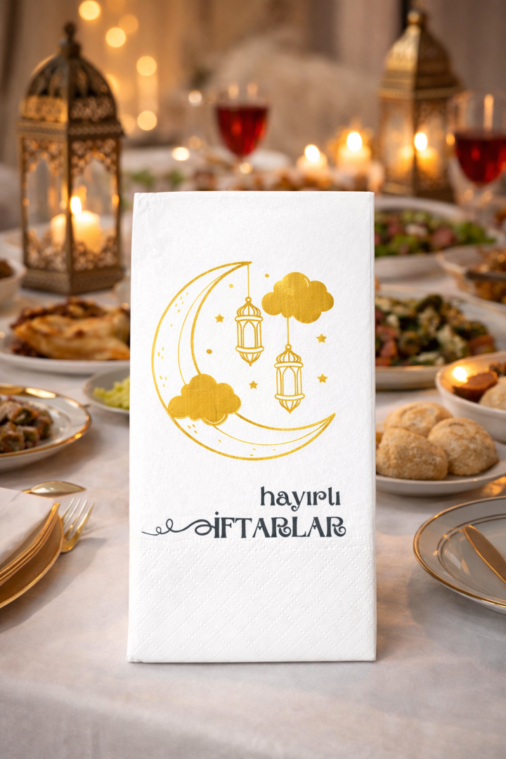Hayırlı İftarlar 25'li Peçete - 3