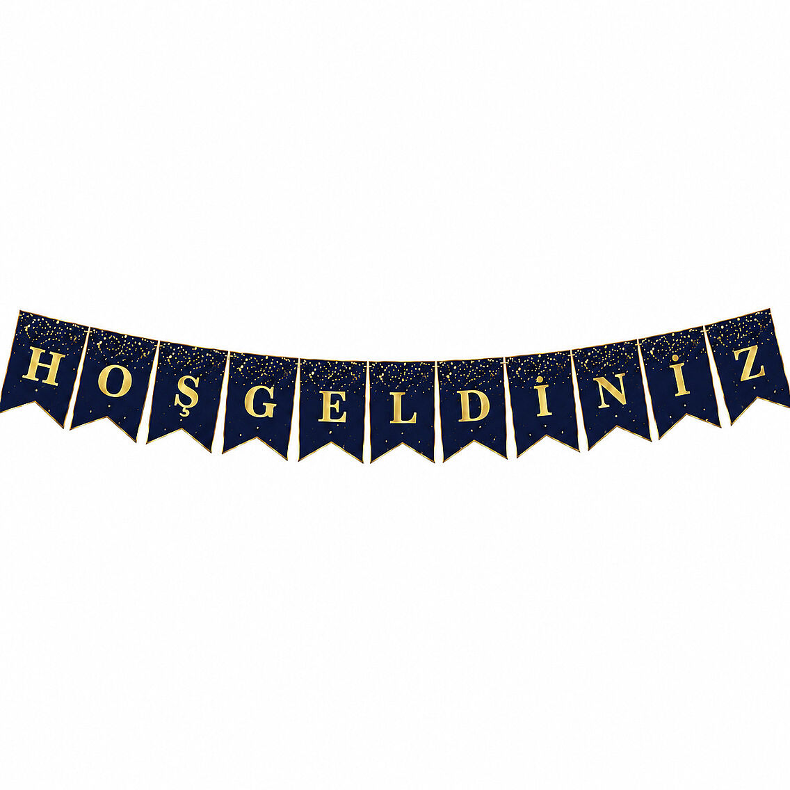 Hoşgeldiniz Banner Lacivert - 1