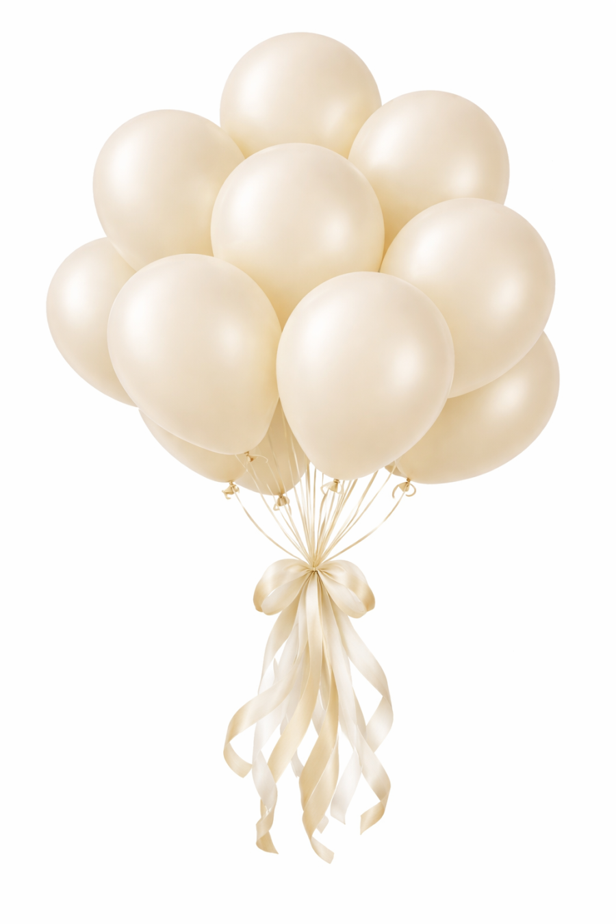 Beysüs 10 Adet Deniz Kumu Retro Ten Rengi Pastel Mat Balon 12inç - 1