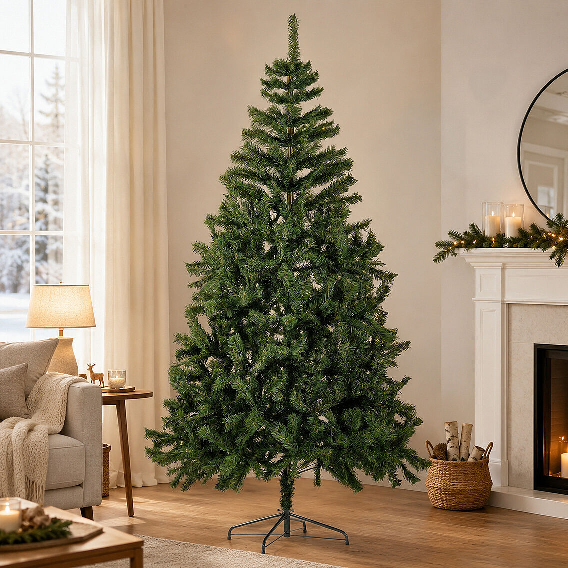 Beysüs 210 cm Yılbaşı Çam Ağacı 720 Dal - 6