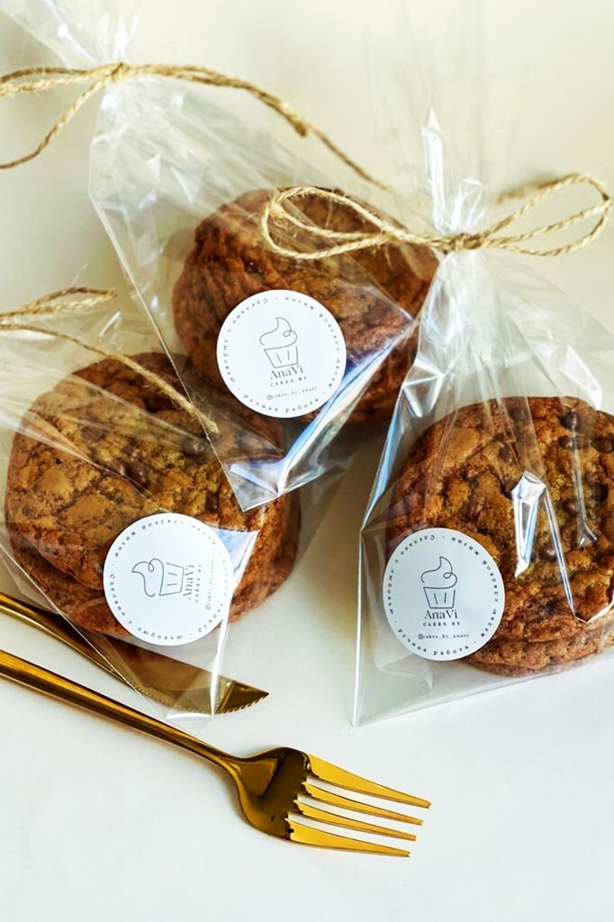 Beysüs 40lı Şeffaf Jelatin Çok Amaçlı Lokum Çerez Poşeti 8x21cm - 3