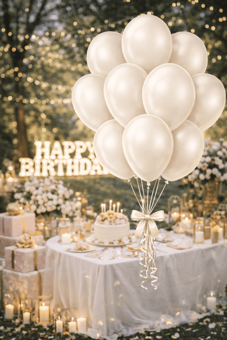 Beysüs Aura Collection Beige Cream Balon (Bej Krem) - 12 İnç - 10 Adet - 2