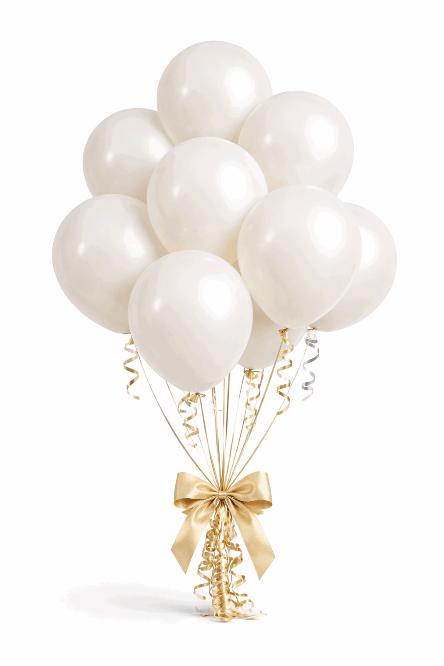 Beysüs Aura Collection Ivory White Balon (Fildişi Beyazı) - 12 İnç - 10 Adet - 1