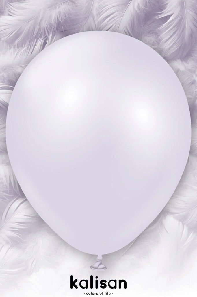 Beysüs Aura Collection Lavender Fog Balon (Lavanta Sisi) - 12 İnç - 10 Adet - 5
