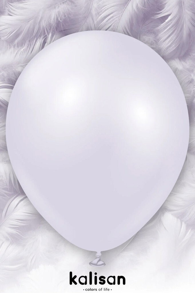 Beysüs Aura Collection Lavender Fog Balon (Lavanta Sisi) - 12 İnç - 5 Adet - 5