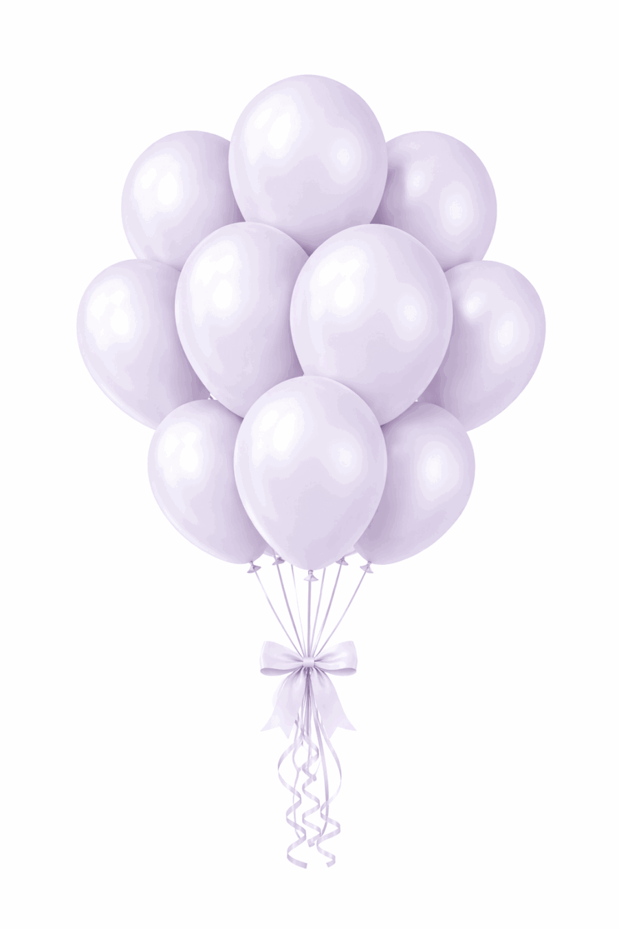 Beysüs Aura Collection Lavender Fog Balon (Lavanta Sisi) - 12 İnç - 5 Adet - 1