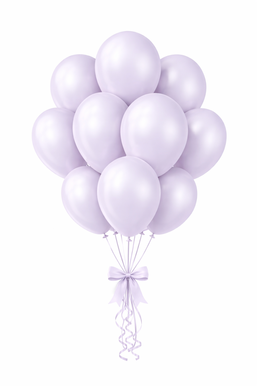 Beysüs Aura Collection Lavender Fog Balon (Lavanta Sisi) - 12 İnç - 5 Adet - 1