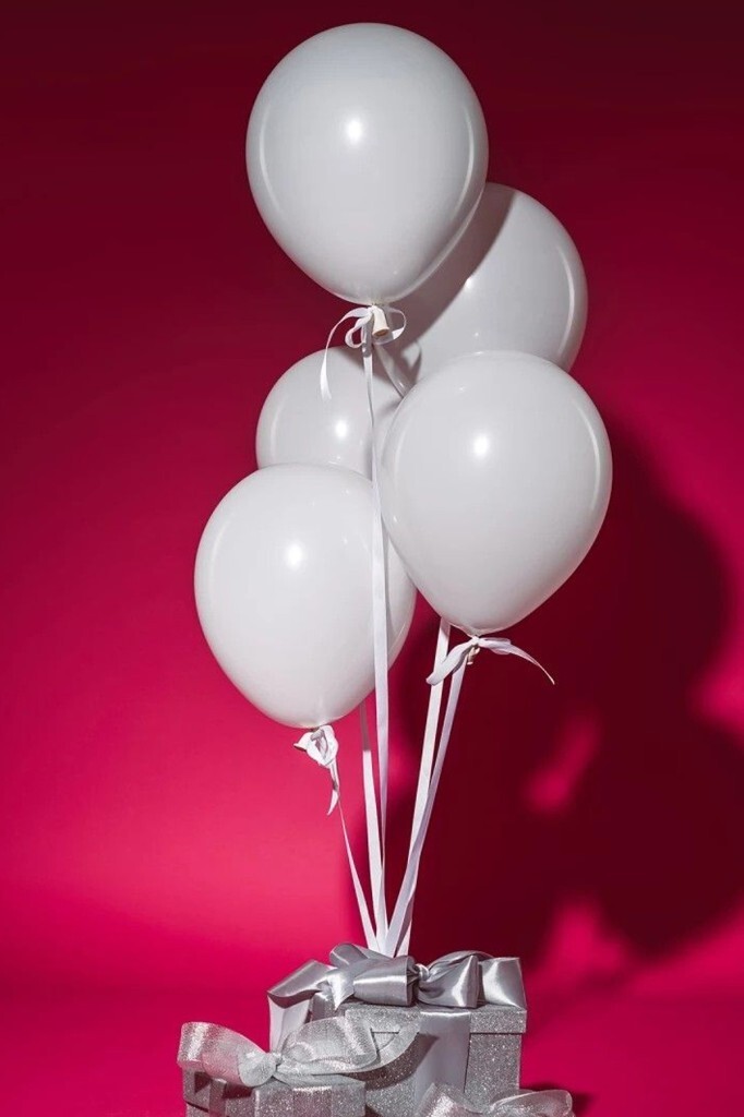 Beysüs Beyaz Mat Balon 20 Adet 12inç - 5
