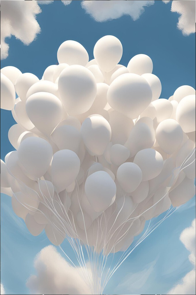 Beysüs Beyaz Mat Balon 20 Adet 12inç - 8