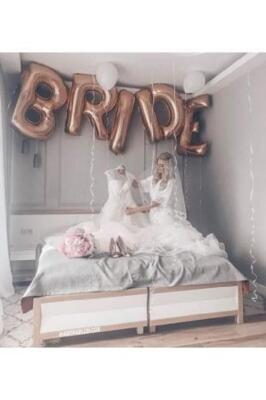Beysüs Bride Harf Balon Seti 100 Cm - 2