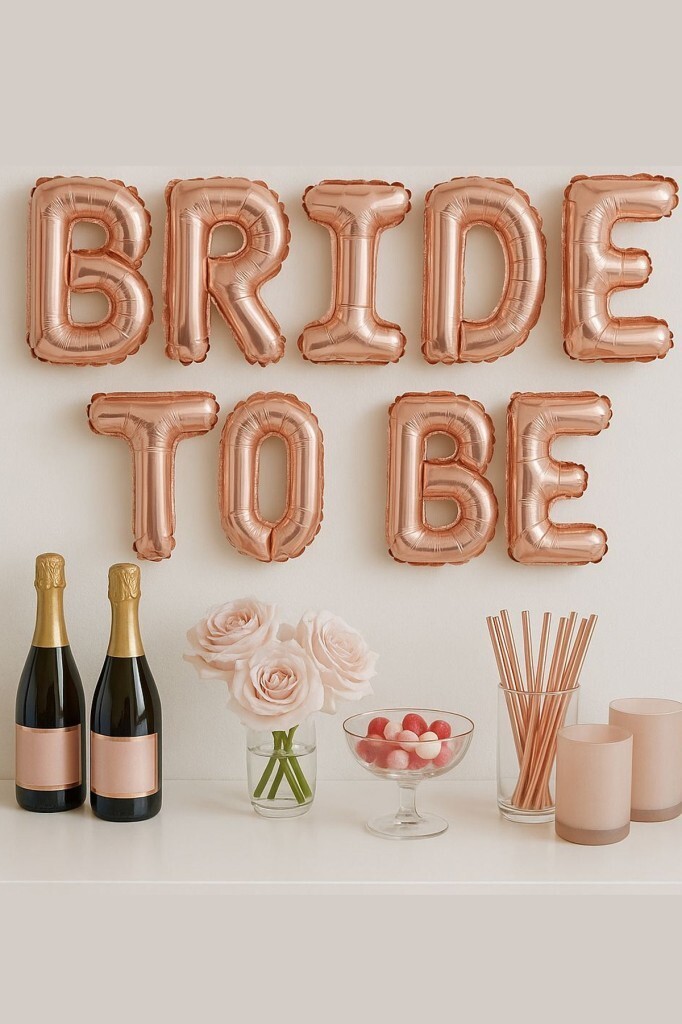 Beysüs Bride To Be Folyo Balon Rose gold Bekarlığa Veda Partisi - 2