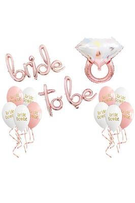 Beysüs Bride To Be Konsepti Balon Seti - 1