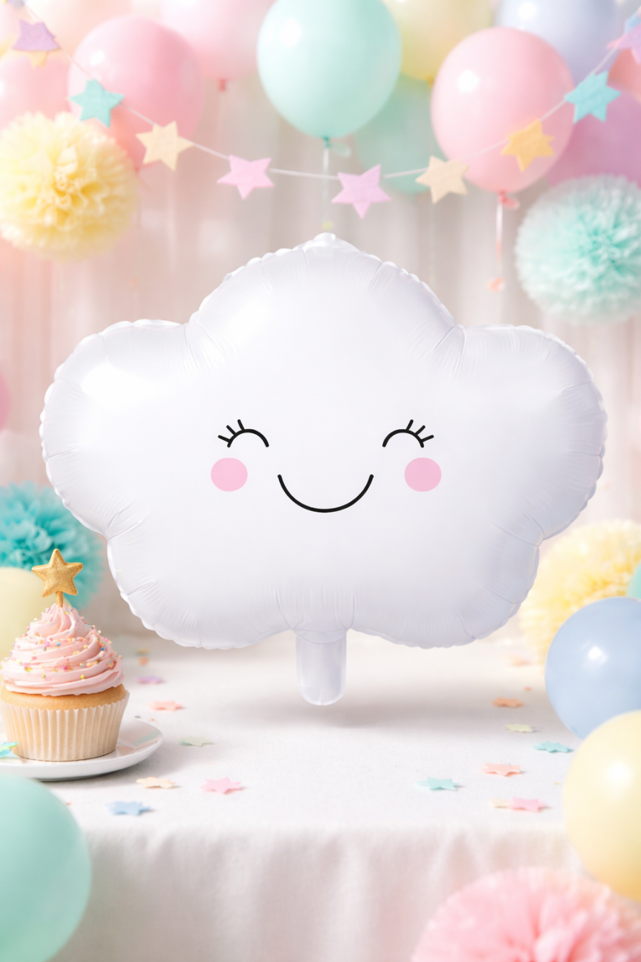 Beysüs Bulut Kirpikli Folyo Balon - 2