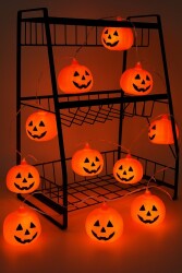 Beysüs Cadılar Bayramı Halloween 10'lu Balkabağı Led Işık - 1