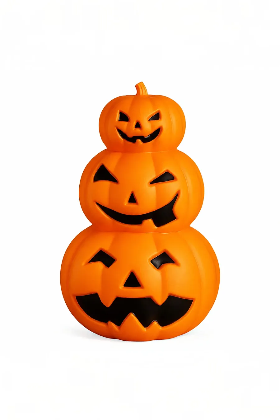 Cadılar Bayramı Halloween Balkabağı 3 katmanlı Büyük Işıklı - 2