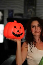 Beysüs Cadılar Bayramı Halloween Balkabağı Dekoratif 20 cm - 3