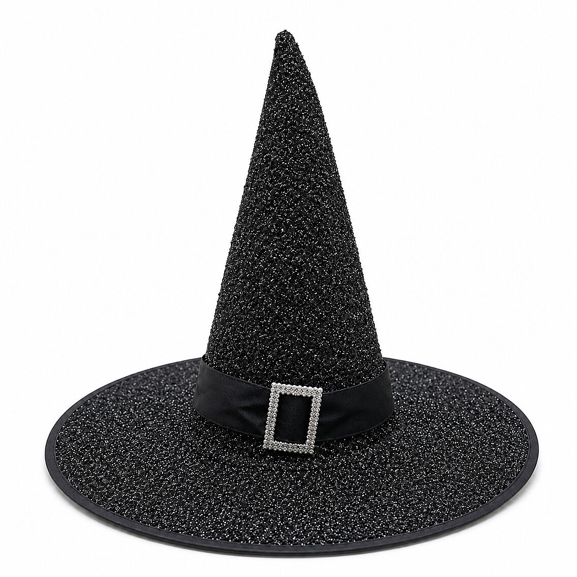 Beysüs Cadılar Bayramı Halloween Cadı Şapkası Kemerli - 2