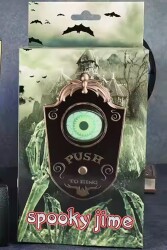 Beysüs Cadılar Bayramı Halloween Ding-Dong Kapı Zili Siyah - 4