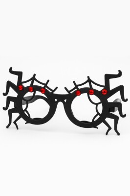 Beysüs Cadılar Bayramı Halloween Gözlük Örümcek Desenli - 1